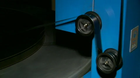 35mm Projector Running Video stock 375298