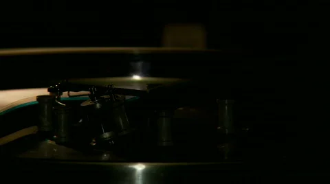 35mm Projector Running Stock Footage