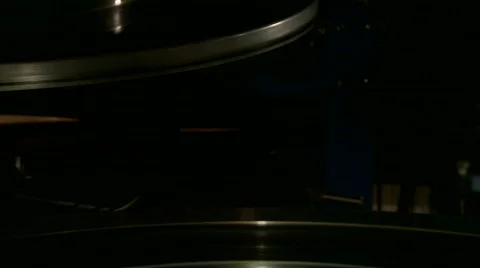 35mm Projector Running Stock Footage 375561