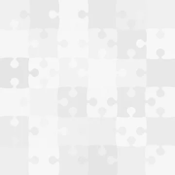 36 Grey White Background Puzzle. Jigsaw Puzzle. Stock Illustration