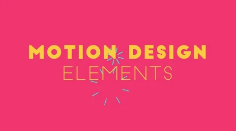 36 Motion Element Shapes Stock After Effects
