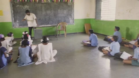 36. Students listening the Class Stock-Footage 149097993