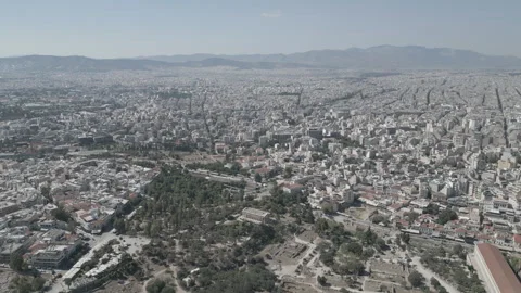 360 Above Athens Stock Footage 312821479