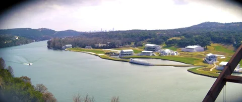 360 Bridge Anamorphic 4K Stock Footage 129479057