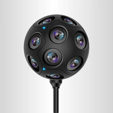 360 camera 스톡 일러스트