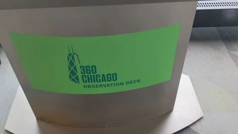 360 Chicago Observation Deck Stock Footage 169231604