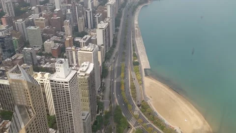 360 Chicago Sky View Stock Footage 169231906