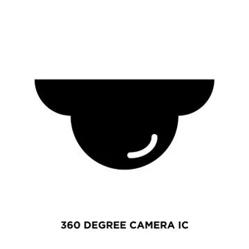 360 degree camera icon Stock Illustration