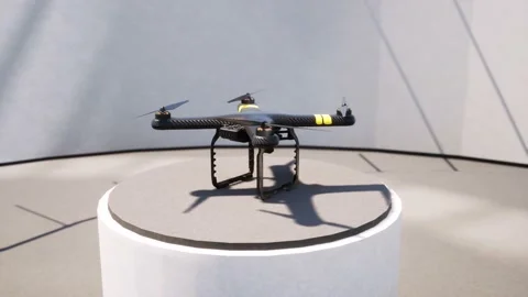 360-Degree Drone Camera Experience Stunning Aerial Views from Every Angle Stock Footage 235487151