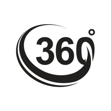360 degree icon Stock Illustration