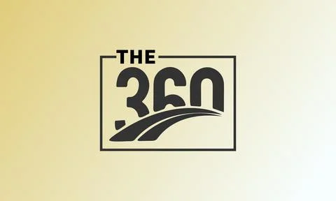 360 degree logo vector, vector abstract logo design templates online Stock Illustration