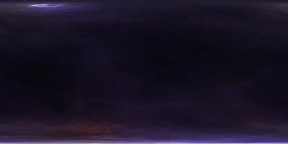 360 degree space background. Equirectangular projection, environment map. HDR 库存插图