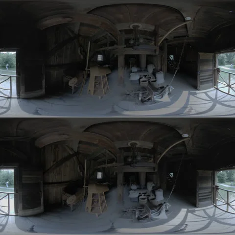 360-Degree Virtual Tour of a 19th Century Blacksmith Shop Stock Footage 278065325
