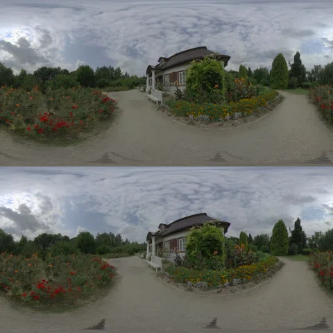 360-Degree Virtual Tour of an Old Wooden Barn with Hay and Farm Equipment Inside Stock Footage 263171906