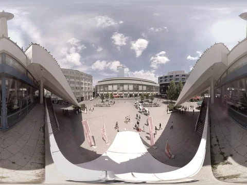 360° Fernsehturm in Berlin Stock Footage 80684471
