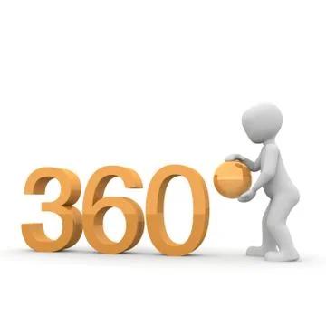 360 Stock Illustration