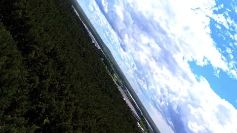 360 Infinity Aerial Drone Wind Turbines Forest Industrial View Stock Footage 337248703