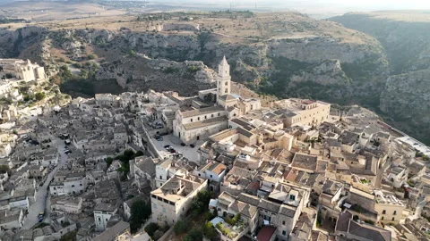 360 Matera views Stock Footage 316770648
