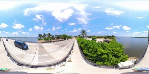 360 motion vr video Mar A Lago Club Palm Beach Florida Stock Footage 241010854