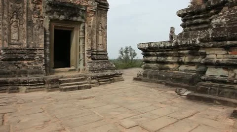 360º Pan from top of Pre Rup Video stock 12437842