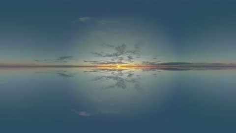360 panorama spherical vr clouds, timelapse sky view cloudy nature Stock Footage 169311656