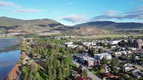 360 Skaha Beach Stock Footage 214117219