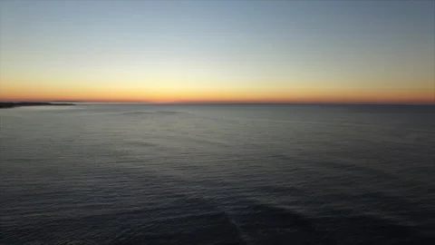 360 Sunset view looking out over Australian coastline Video stock 132310478