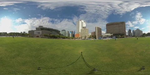 360 timelapse of Seoul Stock-Footage 112119464