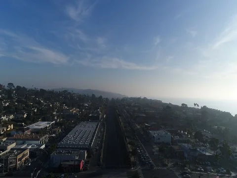 360 View of Solana Beach Stockbeeldmateriaal 83896516