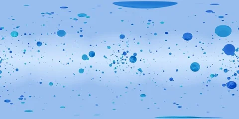 360 VR Abstract Sphere or Planet Landscape Travel Animation - Loop Blue 库存影片 86246615