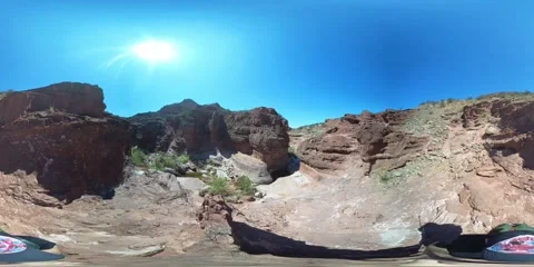 360 VR Cañón Catamarca Stock Footage 301897521