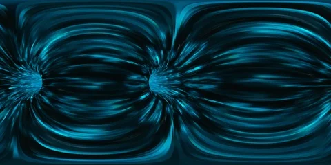 360° VR Digital Glitch Worm Hole Loop Stock-Footage 122317425