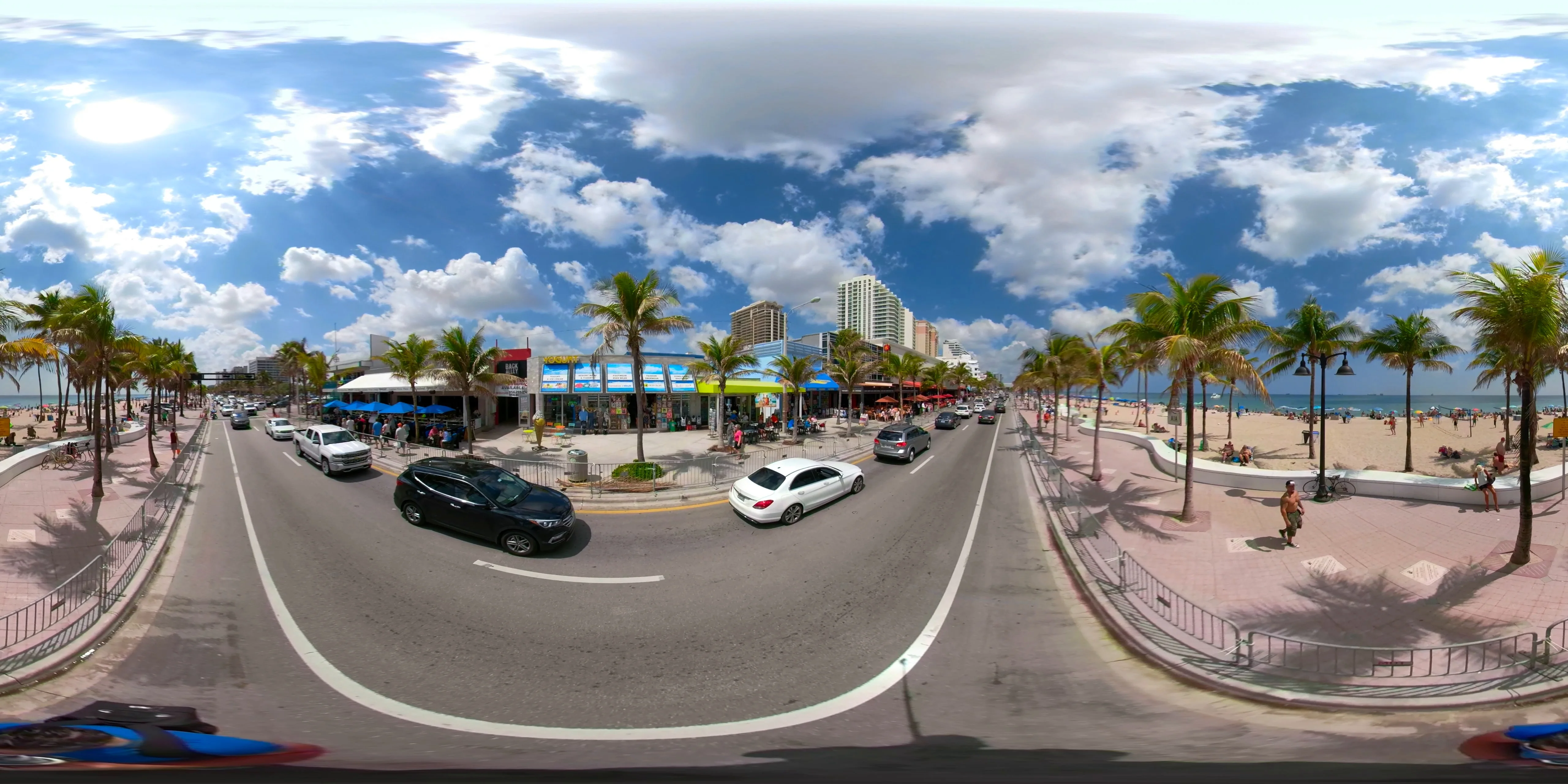 360 vr footage Spring Break Fort Stock Video Pond5