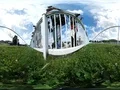 360 VR Horse racing scenery with people waiting at race track 4k or 4k+ Resolution