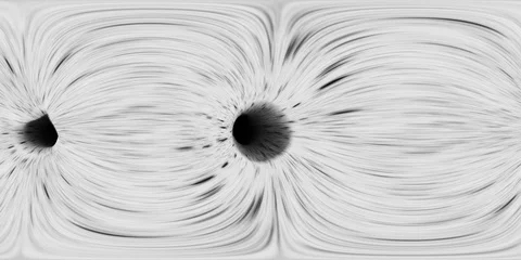 360° VR Inverted Worm Hole Loop Stock Footage 122310319