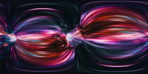 360° VR Psychedelic Colors Loop Stock-Footage 122312031