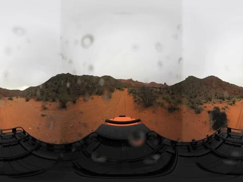 360 VR Off Roading The Red Sand Dunes Of Logandale Trails System In Nevada Video stock 76376766