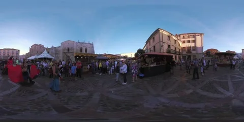 360 Vr Spain, Leon Stock Footage 233841303