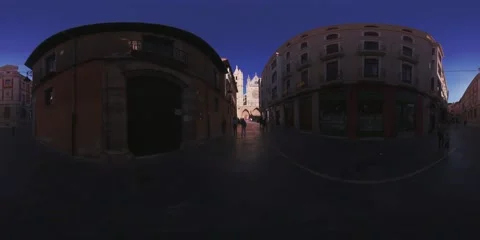 360 Vr Spain, Leon Stock Footage 233841629