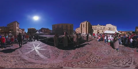 360 Vr Spain, Leon Stock Footage 233844323
