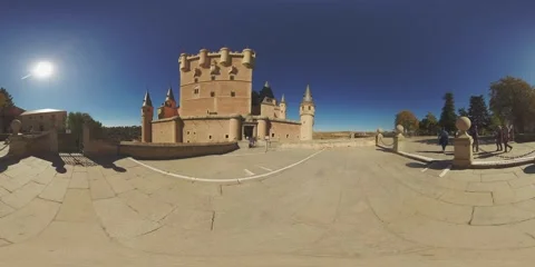 360 Vr Spain, Segovia Stock Footage 233841863