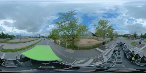 360 VR view of Luxembourg Stock Footage 167517423