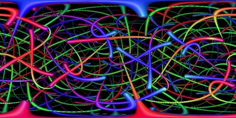 360 VR Visual Music - Atomic Energy Stock Footage 273200220