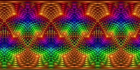 360 VR Visual Music - Cubic Sparkle Stock Footage 273201023