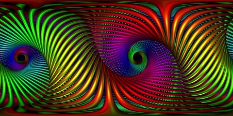 360 VR Visual Music - Expansion Space Stock Footage 272867765