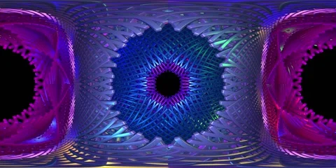 360 VR Visual Music - Flytrap Video stock 272182096