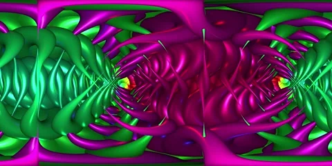 360 VR Visual Music - Hungry Flytrap Video stock 272351844