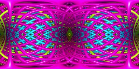 360 VR Visual Music - Time Travel Video stock 272286923