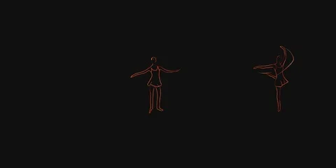 360 VR Young Ballet Dancer Stock Footage 116147847