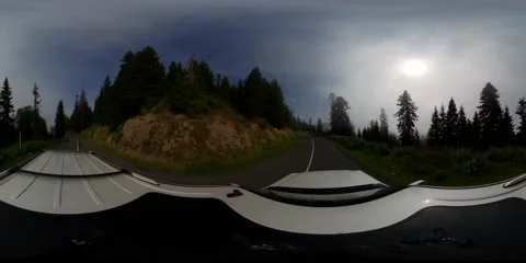 360VR beautiful mountain landscape Stock Footage 167287148